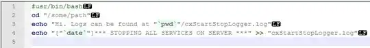Screenshot of Notepad++: EOL Conversion to UNIX Format