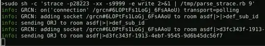 Attaching to process STDOUT