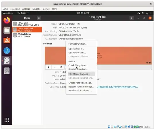 automount disk-utility