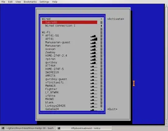 screenshot of nmtui