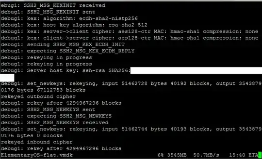 scp on ESX