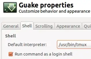 Guake Preferences