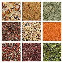 Image 28Sand particles, by Siim (from Wikipedia:Featured pictures/Sciences/Geology)
