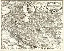 Iran (Persia) at the end of the Safavid period