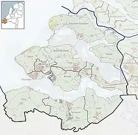 Turkeye is located in Zeeland