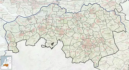 Chaam is located in North Brabant