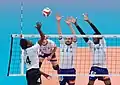 Image 5Play in progress: Final of the Volleyball French Cup, 2013