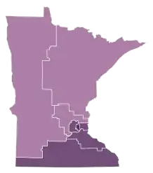 Congressional District Results for Jesson v. BrownJesson: &nbsp;&nbsp;&nbsp;&nbsp;&nbsp;50–60% &nbsp;&nbsp;&nbsp;&nbsp;&nbsp;60–70% &nbsp;&nbsp;&nbsp;&nbsp;&nbsp;70–80%
