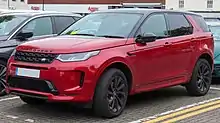 Facelifted Land Rover Discovery Sport
