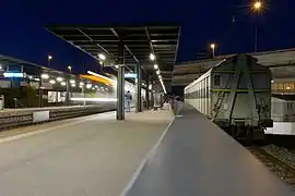 The upper platforms