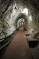 Tunnel from engine room to gun atO'Hara's Battery