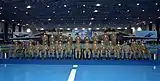 Air Chief Marshal RKS Bhadauria interacting with the Rafale pilots of 101 Sqn.