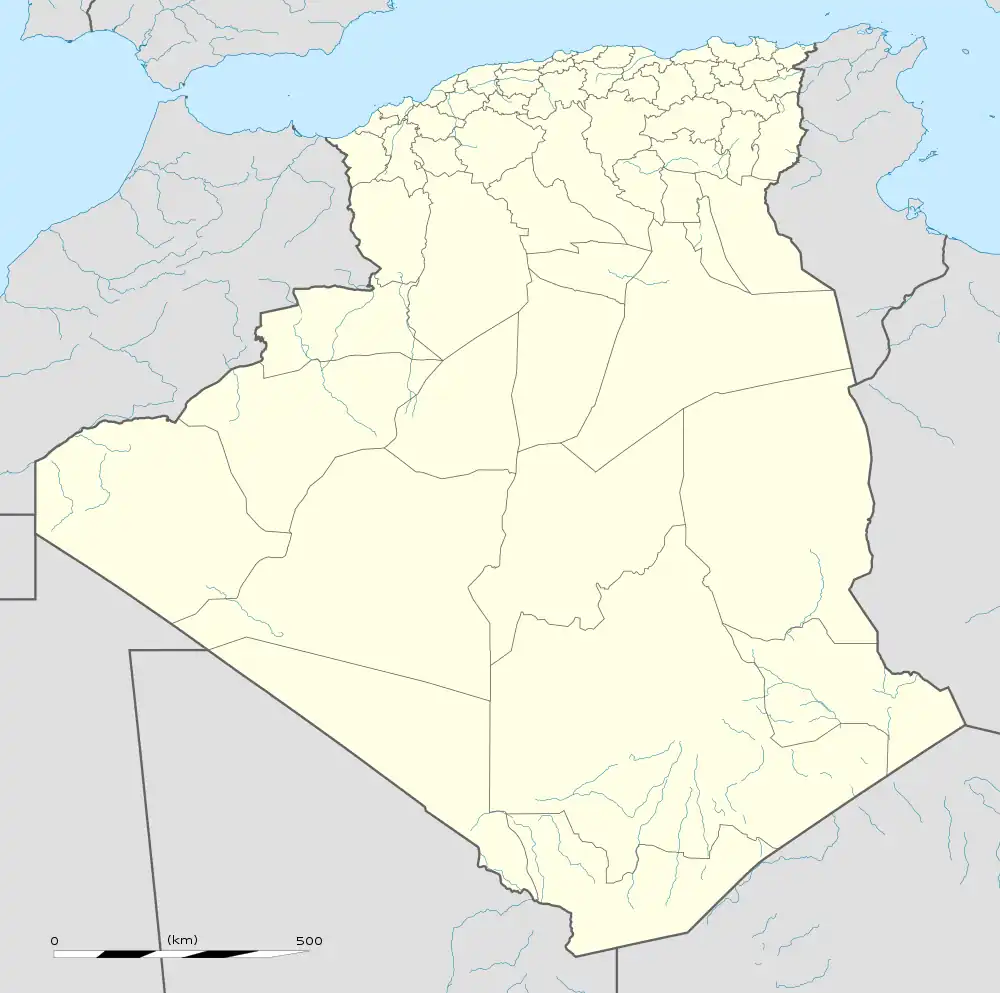 Tindouf is located in Algeria