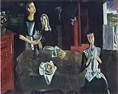 Le Samedi, 1913–14, oil on canvas, 181 × 228&nbsp;cm, Pushkin Museum, Moscow