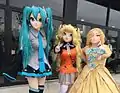 Animegao performers at Anime North.