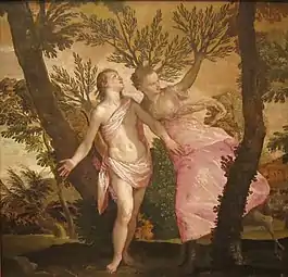 Apollo and Daphneby Veronese, c.&nbsp;1560–65 (San Diego Museum of Art)