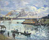 River Scene,  c. 1890