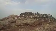 Armavir, ruins of Anahit goodness temple, 331 BC