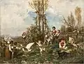 128. Filippo Palizzi, La primavera, 1868