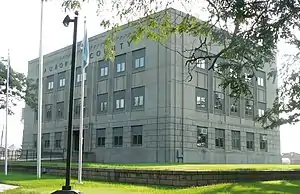 Aurora County courthouse in Plankinton