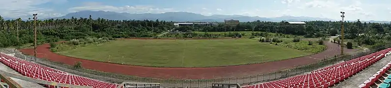 Football field remains active