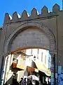 The arche of Bab Jallouli