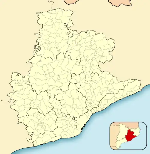 Cubelles is located in Province of Barcelona