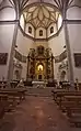 Interior of the basilica.