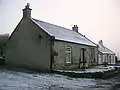 'Roberton' and another old Cottage, Woodside, which previously served as the village Post Office