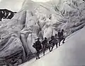 Mountaineers on Kebnekaise, early 20th century.