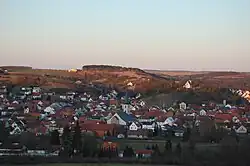 General view of the village