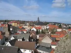 View of the town