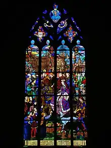 Saint Malo's Church,Entrance of Anne of Brittany.