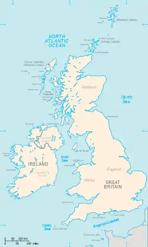 Burhou is located in British Isles