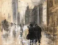 Fifth Avenue, 1910 – Brooklyn Museum