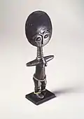 Doll (Akuaba); 20th century; 27.3 x 11.4 x 3.8&nbsp;cm (103⁄4 x 41⁄2 x 11⁄2 in.); Brooklyn Museum (New York City)