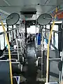 Bus interior of a 2012 STLévis Nova Bus LFS