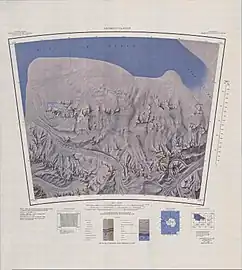Reedy Glacier in east