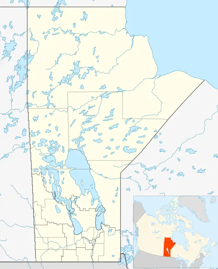 Churchill is located in Manitoba