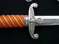 Captured German sword in war museum, Prokhorovka