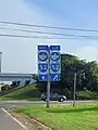 PR-153 south at PR-52 junction in Santa Isabel