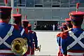 The BGP Band during the victory day celebrations in 2015.
