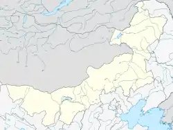 Huade is located in Inner Mongolia