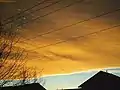 Chinook arch over Calgary, 6&nbsp;January 2003