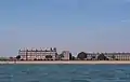 Officers' quarters: Eastney House and Terrace (left)