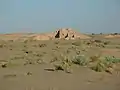 Corner of upper enclosure of Kazakl'i-yatkan