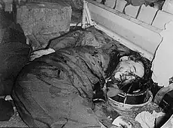 Ngô Đình Diệm after being shot and killed in the 1963 coup