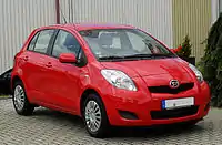2011–2013 Daihatsu Charade(Europe)Main article: Toyota Vitz