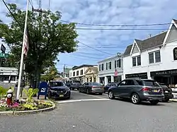 Downtown Locust Valley on August 29, 2021.