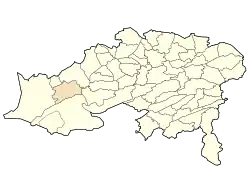 Location of Barika in the Batna Province
